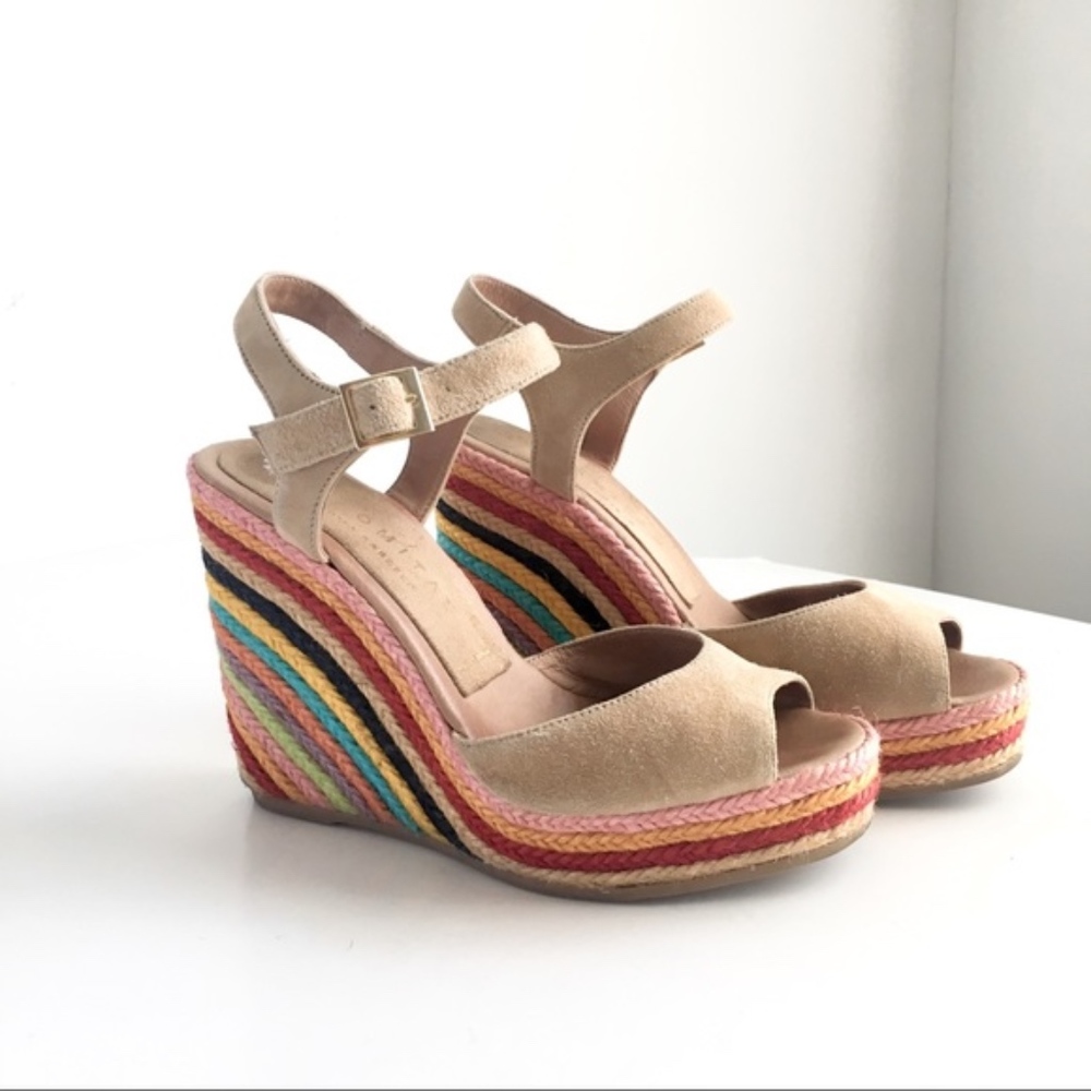 Palomitas Rainbow Wedges by Paloma Barcelona Spain